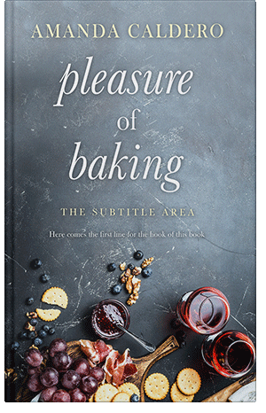 Premade Book Cover Slate Gray