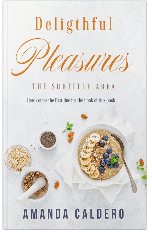 Front view of Premade Health & Dieting & Fitness Book Cover - Desert Storm