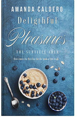 Premade Book Cover Wedgewood