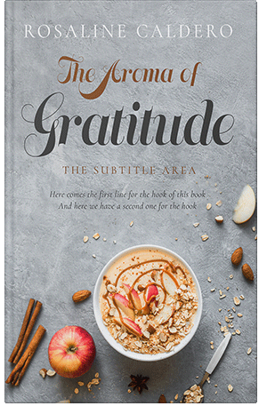 Premade Book Cover Silver