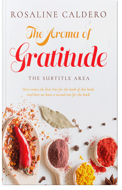 Front view of Premade Cookbooks & Food & Wine Book Cover - Thunderbird