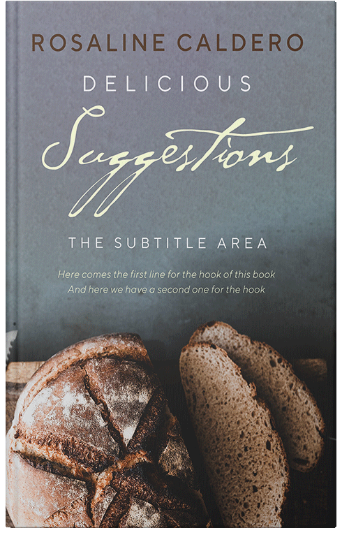 Front view of Premade Cookbooks & Food & Wine Book Cover - Rolling Stone