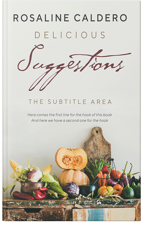 Front view of Premade Health & Dieting & Fitness Book Cover - Tobacco Brown