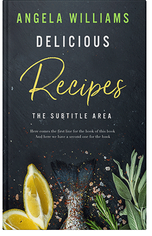 Premade Book Cover Ebony Clay