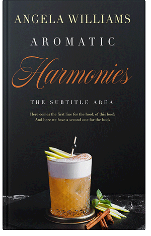 Premade Book Cover Black