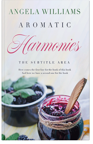 Premade Book Cover Limed Spruce