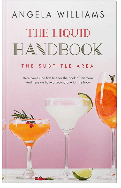 Front view of Premade Cookbooks & Food & Wine Book Cover - Bizarre