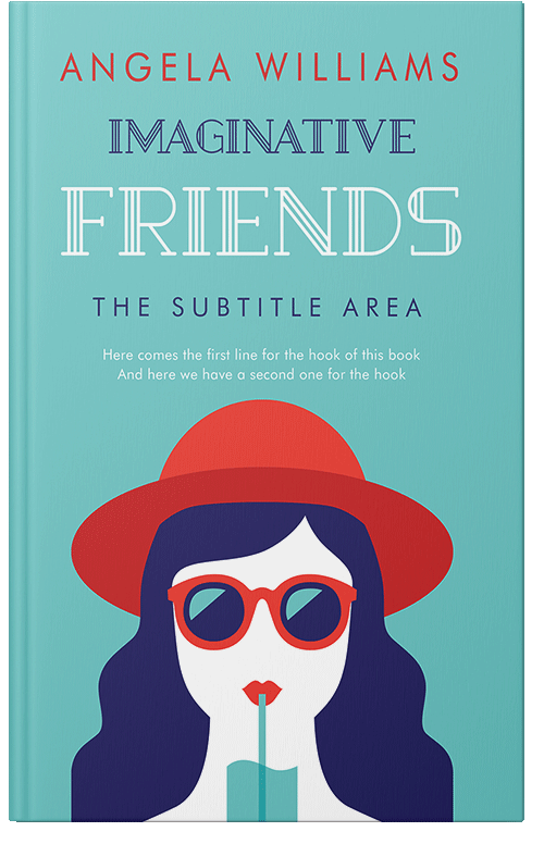 Front view of Premade Chick Lit Book Cover - Downy