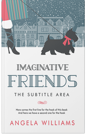 Premade Book Cover Slate Gray