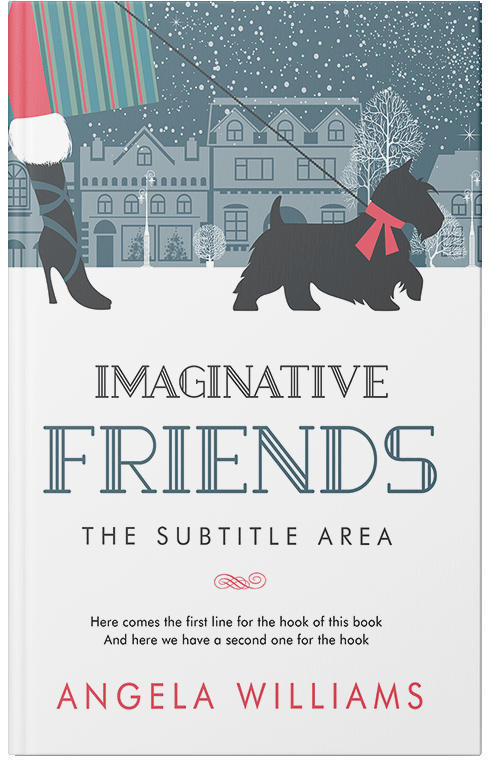 Front view of Premade Business Book Cover - Slate Gray