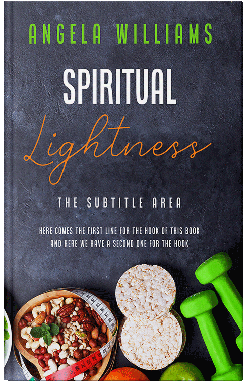 Front view of Premade Health & Mind & Body Book Cover - Charade