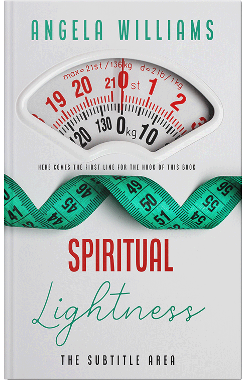 Front view of Premade Health & Mind & Body Book Cover - Mischka