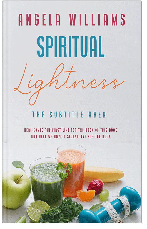 Front view of Premade Health & Dieting & Fitness Book Cover - Mischka