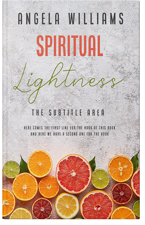 Front view of Premade Health & Dieting & Fitness Book Cover - Bon Jour