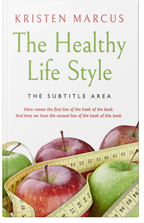 Front view of Premade Health & Mind & Body Book Cover - Sorrell Brown