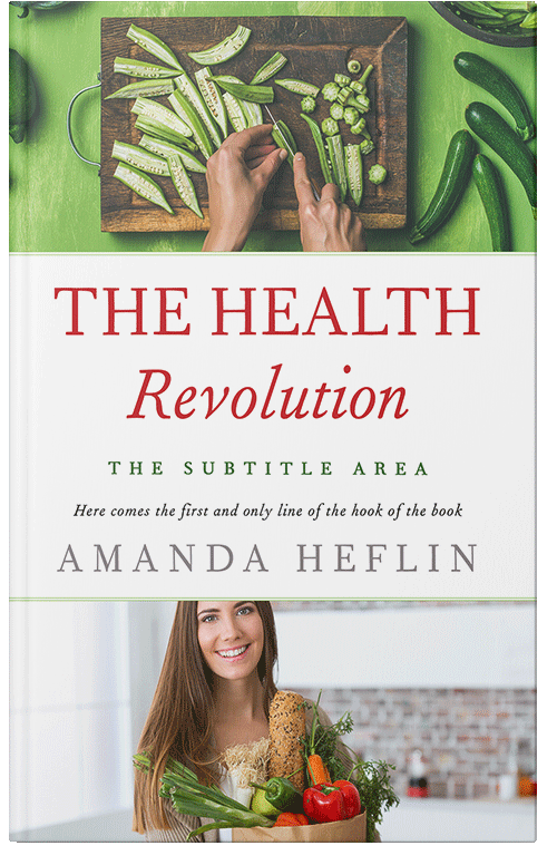 Front view of Premade Health & Dieting & Fitness Book Cover - Westar