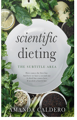 Premade Book Cover Green Kelp