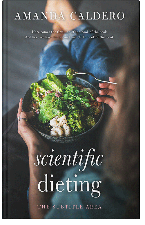 Front view of Premade Health & Dieting & Fitness Book Cover - Cape Cod