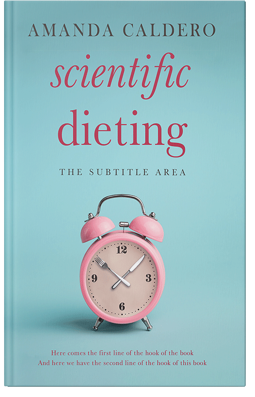 Front view of Premade Health & Dieting & Fitness Book Cover - Sinbad