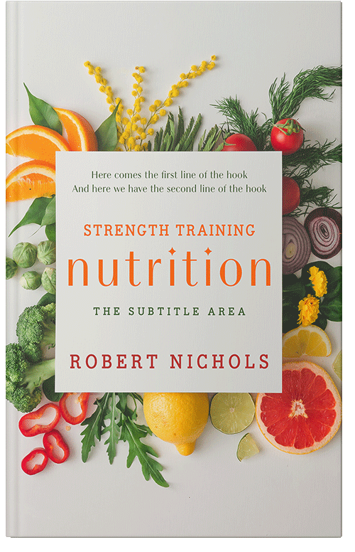 Front view of Premade Health & Dieting & Fitness Book Cover - Westar