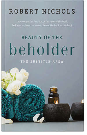 Premade Book Cover Hit Gray