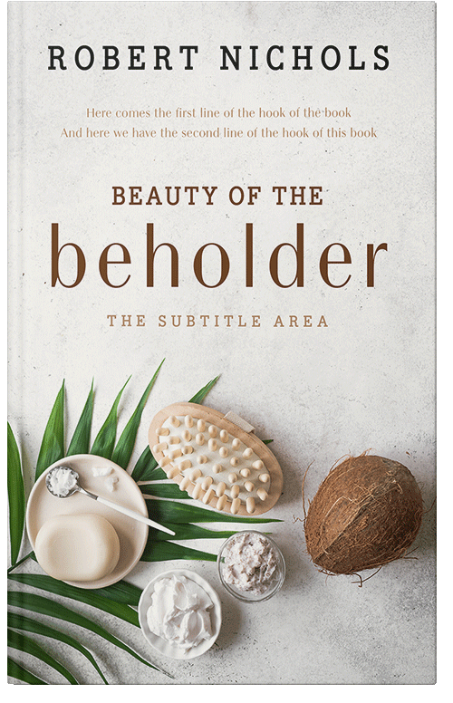 Front view of Premade Health & Mind & Body Book Cover - Cararra