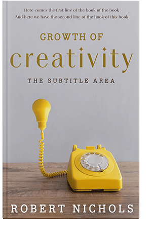 Pre Made Book Cover Nobel