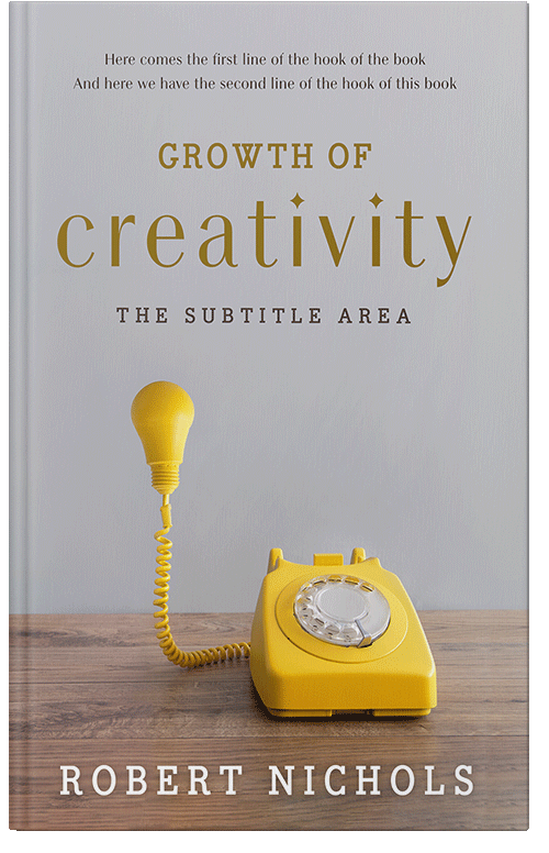 Front view of Premade Self-Improvement & Self-Help Book Cover - Nobel