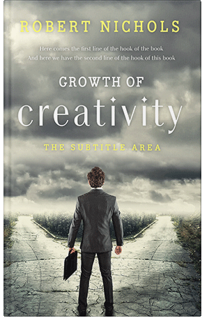 Premade Book Cover Lemon Grass