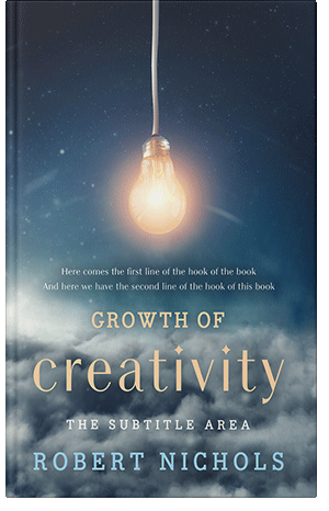 Premade Book Cover Blue Bayoux