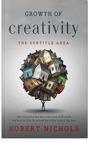 Premade Book Cover Cloud