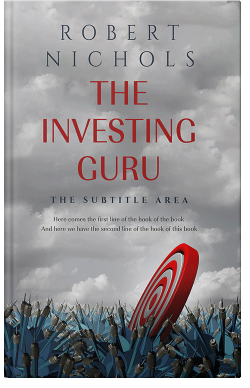 Front view of Premade Business Book Cover - Bombay