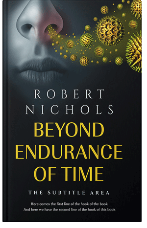 Premade Book Cover Black