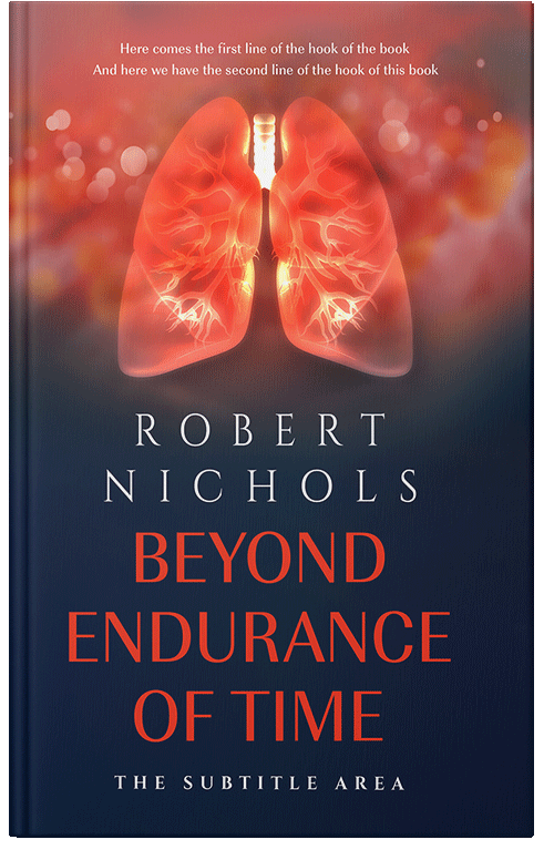 Front view of Premade Science & Nature Book Cover - Ebony Clay