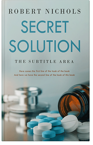 Premade Book Cover Submarine