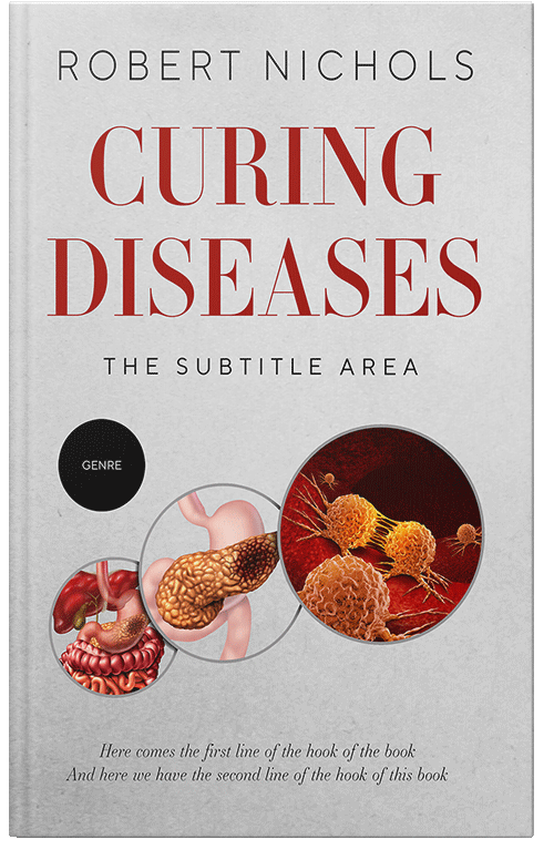 Front view of Premade Medical Book Cover - Alto