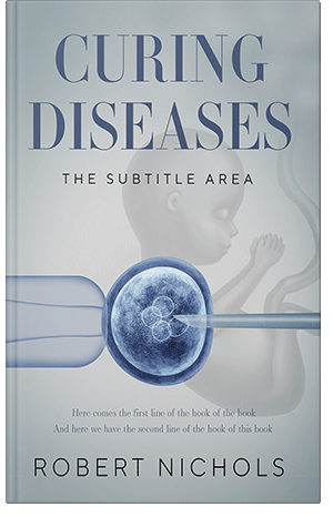 Premade Book Cover Submarine