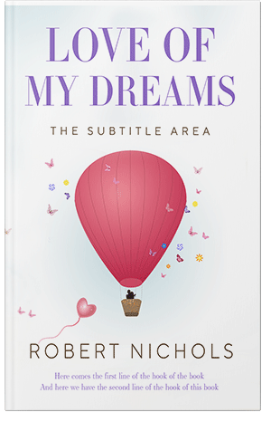 Premade Book Cover Mulberry