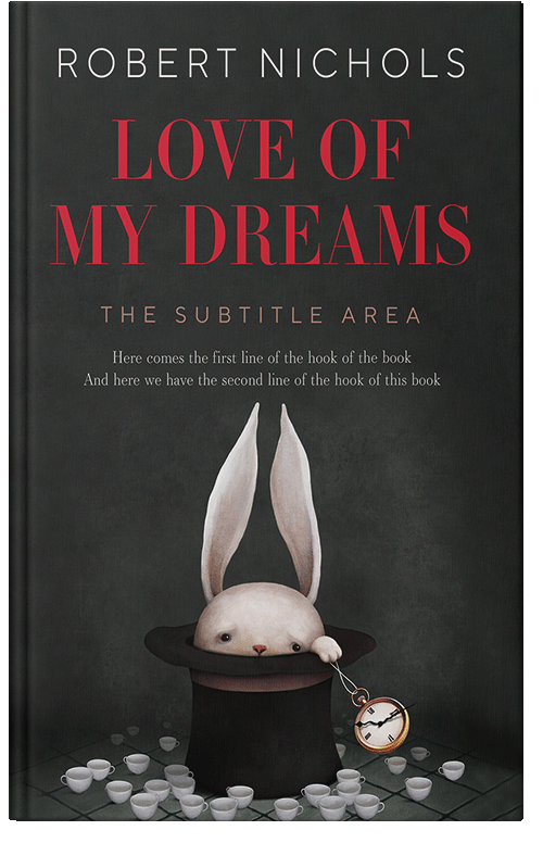 Front view of Premade Fantasy Book Cover - Heavy Metal