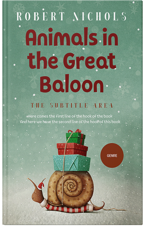 Front view of Premade Fantasy Book Cover - Bay Leaf