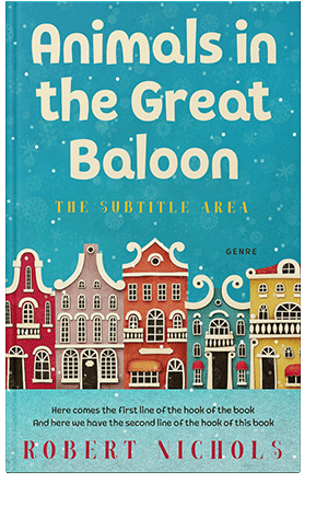 Pre Made Book Cover Sea Nymph