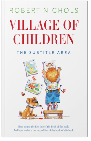 Premade Book Cover Moon Mist