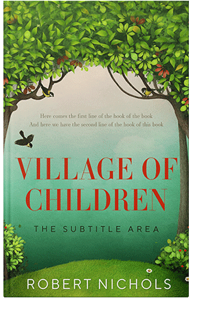 Pre Made Book Cover Apple