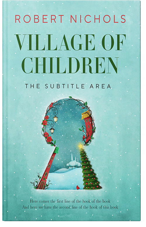 Front view of Premade Fantasy Book Cover - Morning Glory