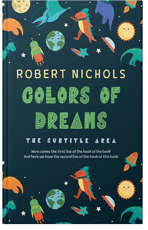 Front view of Premade Science Fiction Book Cover - Tiber