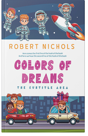 Premade Book Cover Blue Bayoux