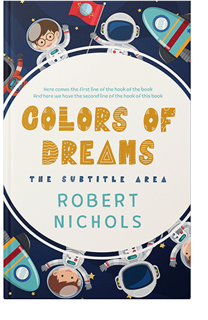 Pre Made Book Cover Pampas