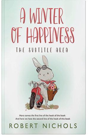 Premade Book Cover Gin