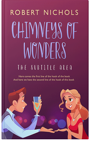 Premade Book Cover Claret