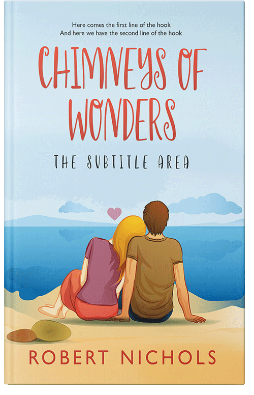 Front view of Premade Romance Book Cover - Gray Nurse